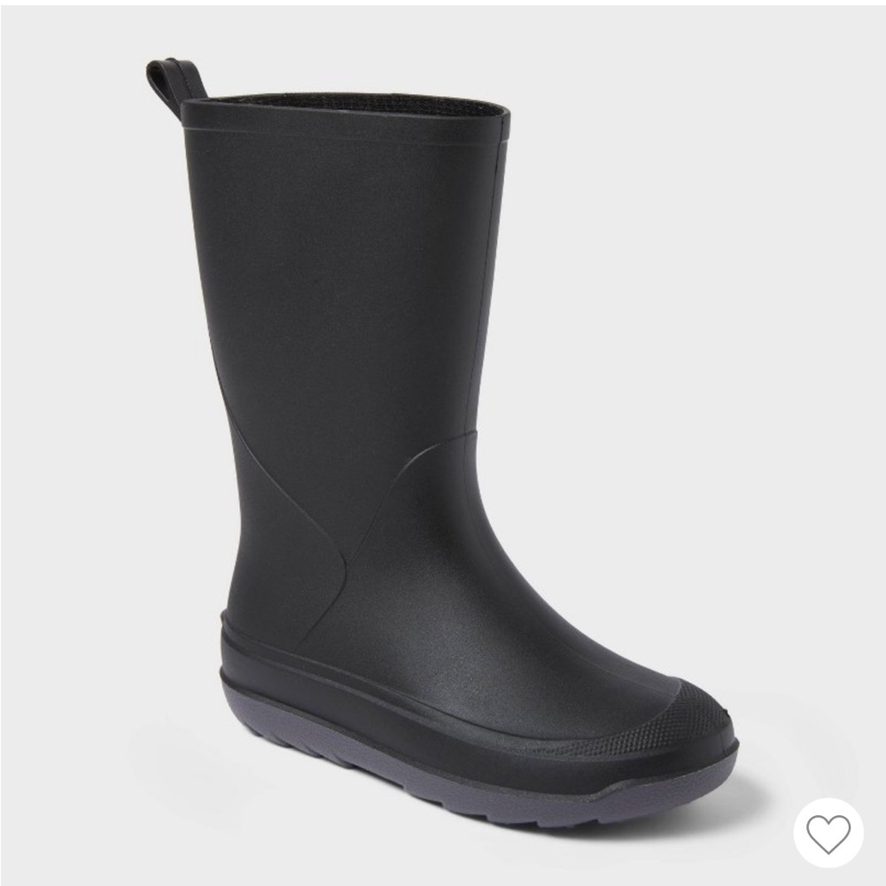 Kids Cat & Jack Black Rain Boots